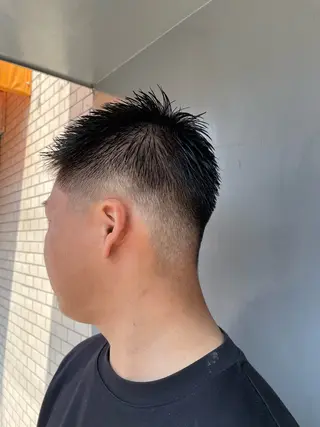 ショート メンズ FADE&LINE登戸店所属・🔥メンズ専門 美容師🔥 柳澤陵心のヘアスタイル
