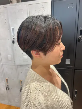 ショート tokute 片岡心🐥のヘアスタイル