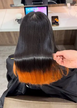 セミロング youres hair2'nd所属・高級髪質改善/透明感 艶カラー　瀧本侑輝のヘアスタイル