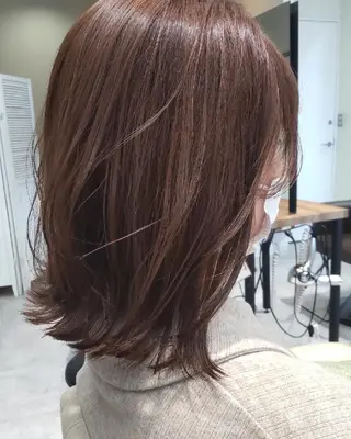ミディアム 北村 恵美のヘアスタイル