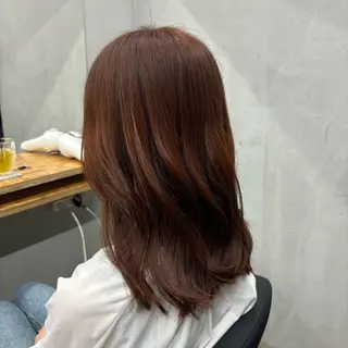 カラー ゆりか /透明感カラーのヘアスタイル