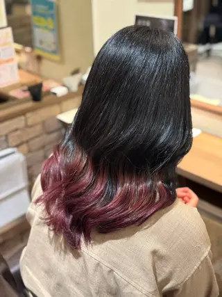 ロング hair make　chou-chou所属・仁井 莉央のヘアスタイル