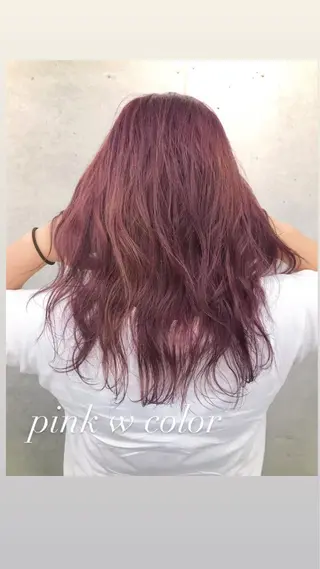 セミロング カラー レイヤーカット🪽 MARINA🦩のヘアスタイル