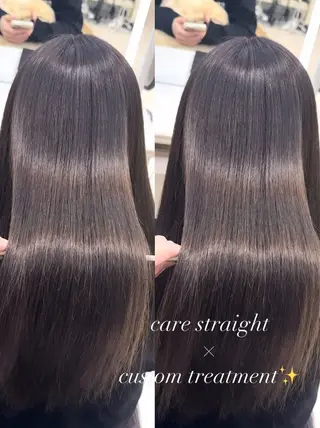 ロング 藤本 都のヘアスタイル