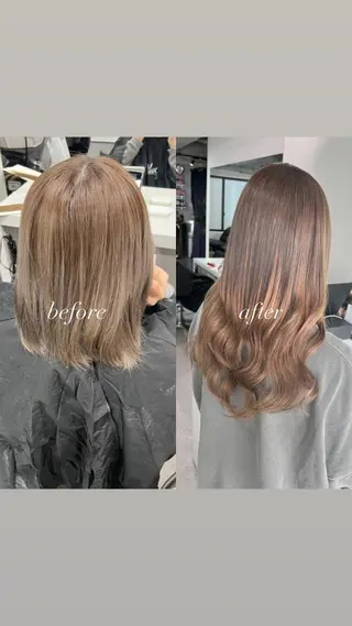 ロング sio.nail&eyebrow salon shimokitazawa2号店所属・nailist mana𖤐´-のネイルデザイン