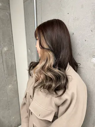 ロング カラー ハイトーン/ボブ /HBL/AYUNAのヘアスタイル
