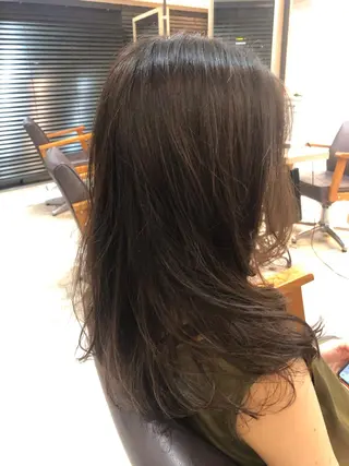 ロング パーマ 柏/春日竜次 /髪質改善縮毛矯正のヘアスタイル