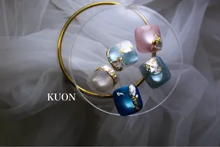 ネイル KUON 本町阿波座のネイルデザイン
