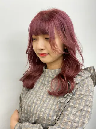 セミロング カラー eight  shinjuku所属・海外ヘア スタイルRIOのヘアスタイル