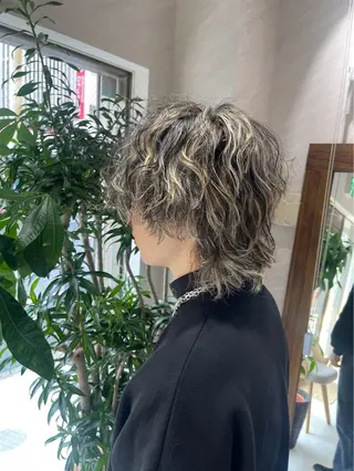 カラー メンズ 💎艶・透明感カラー /似合わせカット💎のヘアスタイル