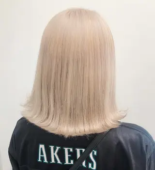 ミディアム L'wis所属・🪄🫧ハイトーン/ 乙津茜🐰L'wisのヘアスタイル