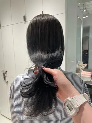 ロング MAYU/ハイトーン /レイヤーカットのヘアスタイル