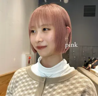 カラー Haruka 🎀暖色カラーのヘアスタイル