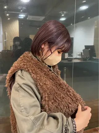 カラー 本常 七夕のヘアスタイル