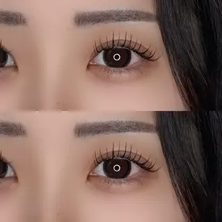 マツエク・マツパ platinumdoll本町所属・あいり 束感まつ毛/本町⭐️のマツエク・マツパデザイン