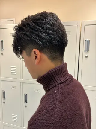 ショート メンズ カーリーパーマ/ パーマ/SAKURAのヘアスタイル