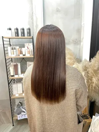 ロング カラー 三谷 浩也のヘアスタイル