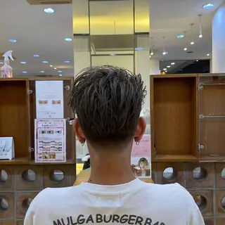 ショート カラー メンズ メンズスタイル 完全再現/仁翔のヘアスタイル