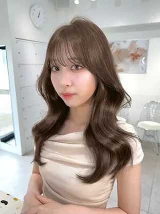 ロング カラー ヘアアレンジ ONYX【オニキス】所属・韓国レイヤーカット/ 髪質改善/郷家拓斗のヘアスタイル