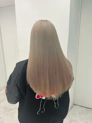 ロング カラー 🩷暖色カラー🩷 BONのヘアスタイル