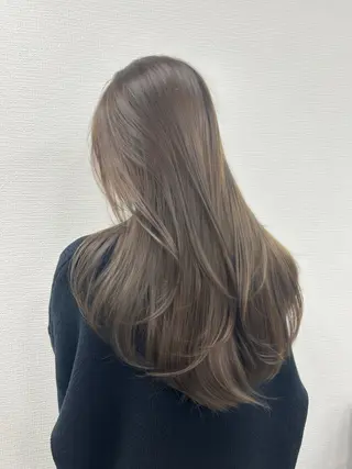 ロング カラー 💖可愛い色たくさん 権田やすなり💖のヘアスタイル