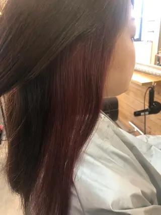 ロング カラー 髪質改善&ブリーチ 伊勢 祐一郎のヘアスタイル