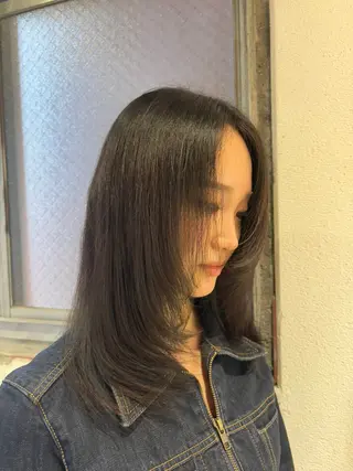 セミロング カラー inc新小岩 🌱MANAMIのヘアスタイル