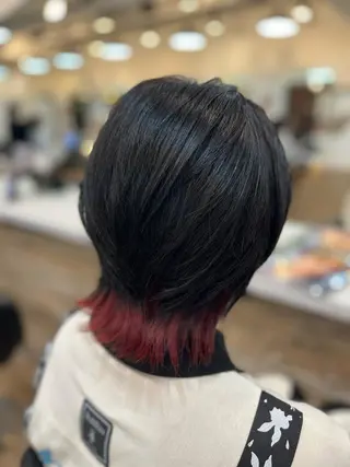 ミディアム カラー sato ayaka ｜透明感カラー🫧のヘアスタイル