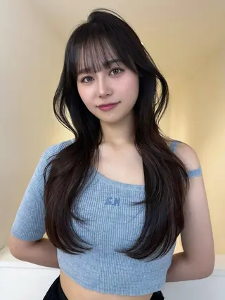 ロング カラー momo /ニュアンスレイヤーのヘアスタイル