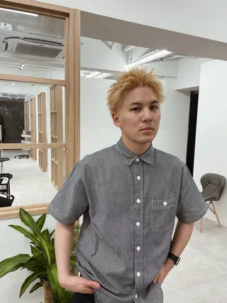 ショート カラー メンズ メンズ特化 /KAKERUのヘアスタイル