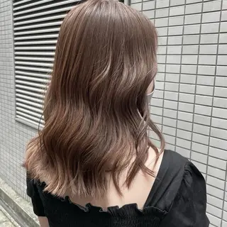 ミディアム 髪質改善 Noe心斎橋店のヘアスタイル