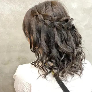 ミディアム まつパ・ヘアセット ♡Chinami♡のマツエク・マツパデザイン