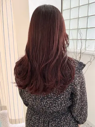 ロング カラー ヘアアレンジ JIEN 🌷 sakuraのヘアスタイル