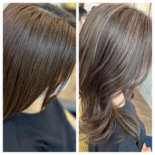 セミロング カラー ⭐️ アユミ⭐️のヘアスタイル