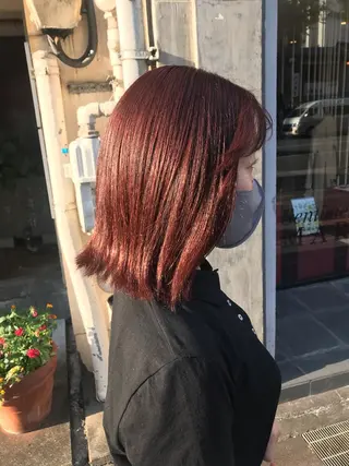 ミディアム カラー Rondo岐阜公式/ 岐阜No.1髪質改善のヘアスタイル