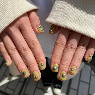 ネイル ゆびノさき茨木店 ニュアンス/アートのネイルデザイン