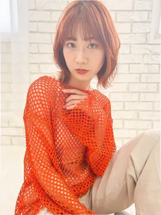 ショート シモカワ マシロのヘアスタイル