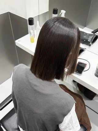 ショート 髪質改善/縮毛矯正 あお🫧のヘアスタイル