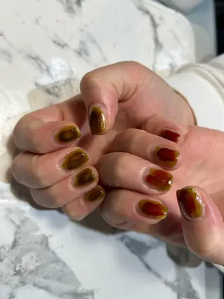 ネイル lil shine .nail所属・中尾 葉月のネイルデザイン