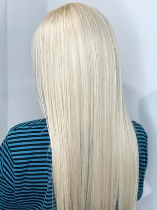 ミディアム カラー ヘアアレンジ メンズ ⭐️柏木皇気ブリーチ ムラ修正/他店直しのヘアスタイル