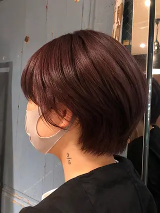ショート カラー bococa りんのヘアスタイル