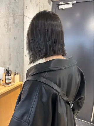 ミディアム カラー 中里　凜 /自由が丘のヘアスタイル