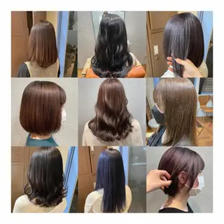 ミディアム カラー MIKU ミクのヘアスタイル