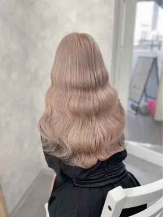 ロング カラー 🎀ぷる艶ガーリー♡ サアヤ🐇♡のヘアスタイル