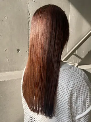 ロング nagano saraのヘアスタイル