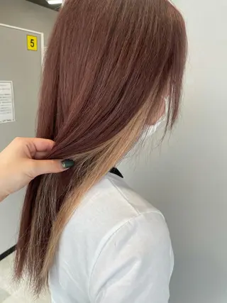 ロング カラー リルフェアリー 磐田店のヘアスタイル
