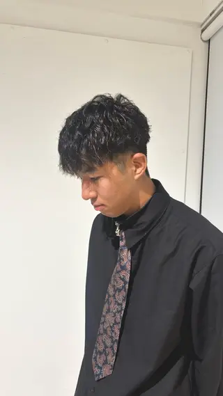 パーマ メンズ すず🎀メンズカット /パーマ🎀のヘアスタイル