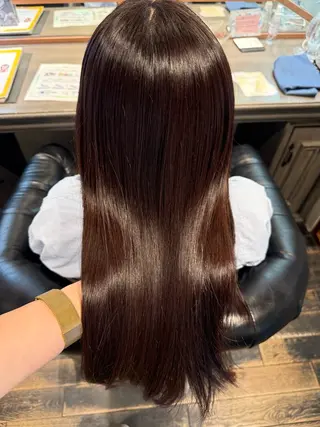 ロング パーマ 💖ERI💖/酸性 ストレートNo.1のヘアスタイル