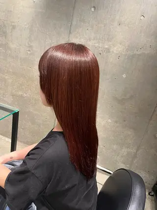 ロング 縮毛矯正⚡️ りおんのヘアスタイル