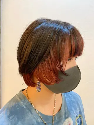 カラー メンズ 黒田 凱斗のヘアスタイル